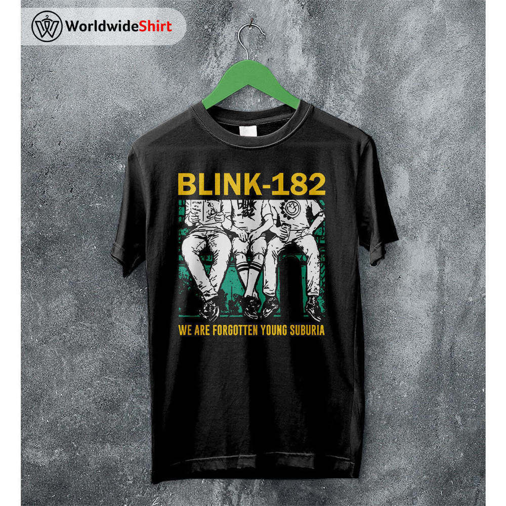 Blink-182 We Are Forgotten Young Rock Band Music Graphic T-Shirt